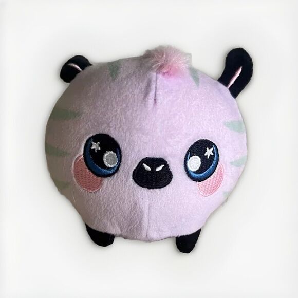 Squeezamals Pink Zebra Beverly Hills Teddy Bear Co. 2020 Plush - Picture 1 of 2